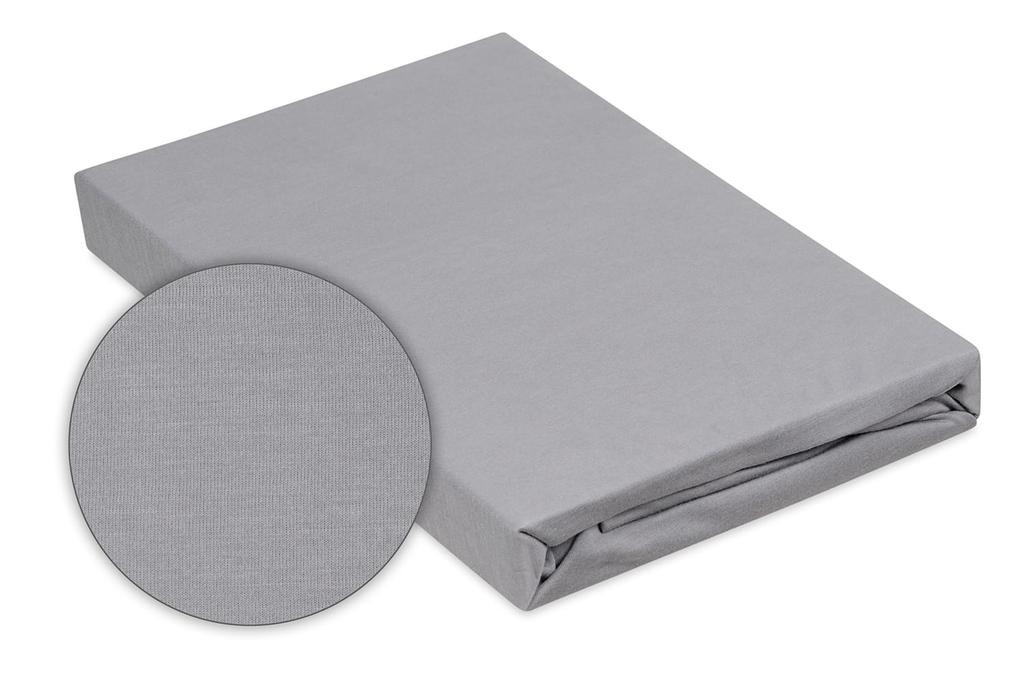 Bamboo fitted sheet 110/120x190/200x20 graphite