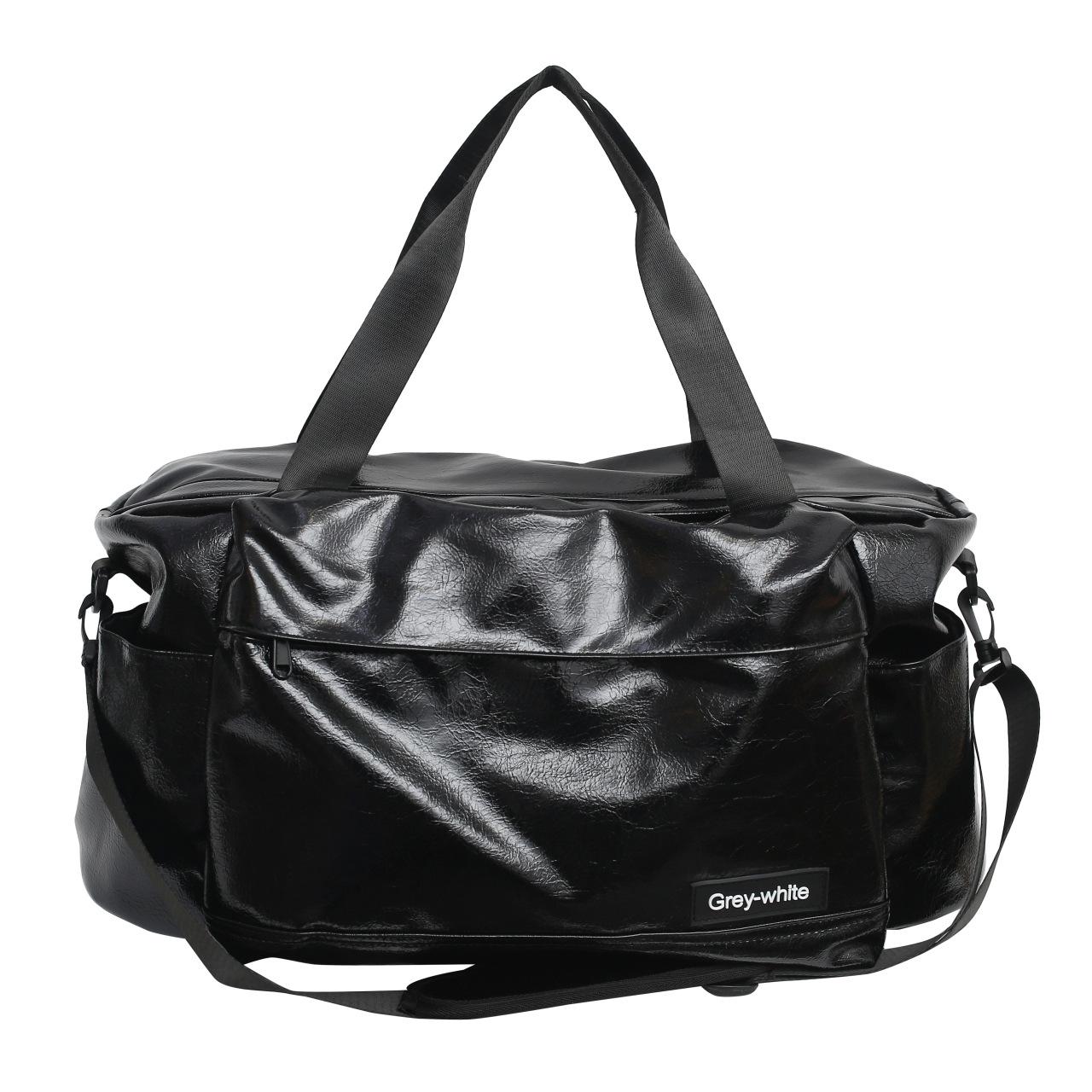 

Customized logo sample Customized new travel bag Yoga fitness bag Boarding training bag Accommodation storage bag чорний