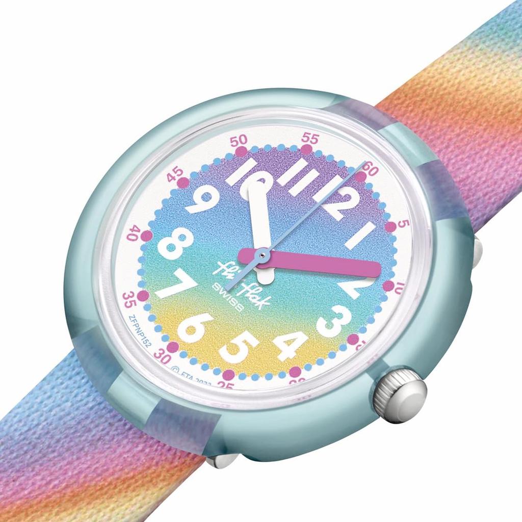 Flik Flak Kids' Watch LIQUID RAINBOW FPNP152