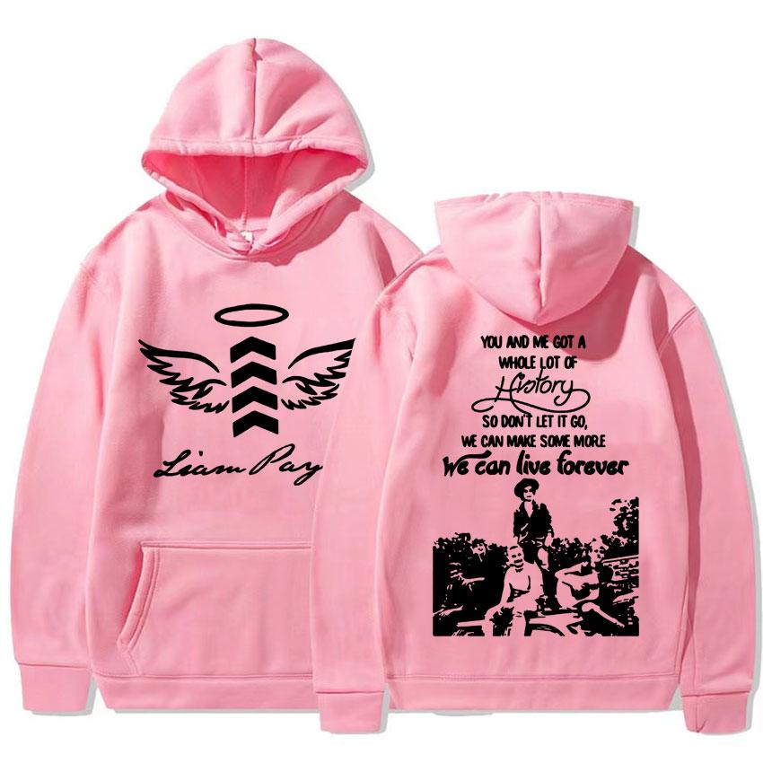 Liam Payne We Can Live Forever Hoody Liam Payne Rest In Peace 1993-2024 Hoodie Men Women Hip Hop Oversized Sweatshirt Streetwear