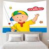 Caillou Tapestry for Bedroom Aesthetic Classroom Tapestries Wall Hanging for Living Room Dorm Office,Ideal Creative Gift