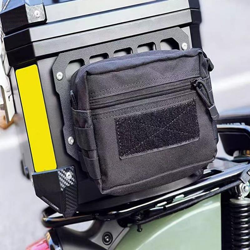 Motorcycle Molle Panel For Trunk Storage Metal Waterproof Tactical Universal Side Box Organizer Modular Storage