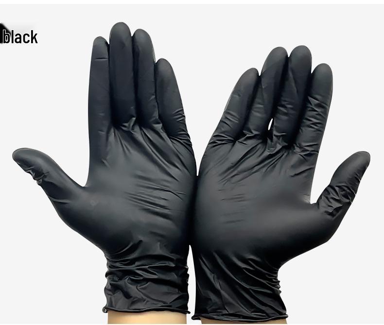 High Elastic Food Grade White Nitrile Gloves: Disposable, Waterproof for Kitchen, Cooking, and Baking