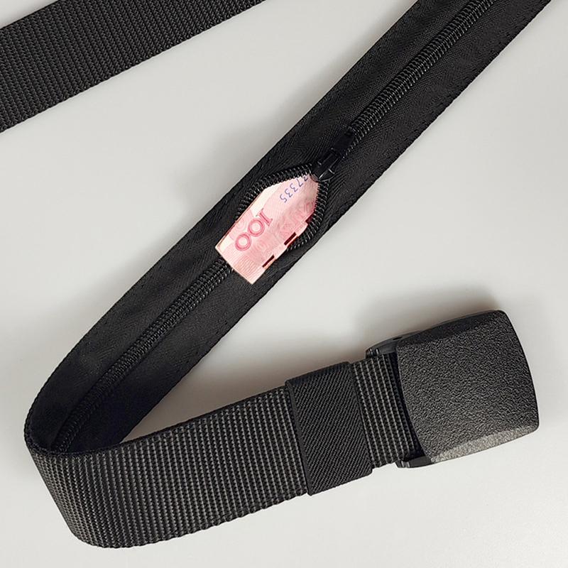 Travel Cash Anti Theft Belt Waist Bag Women Portable Hidden Money Strap Belt Wallet Waist Pack Men Hiding Belt For Men Women
