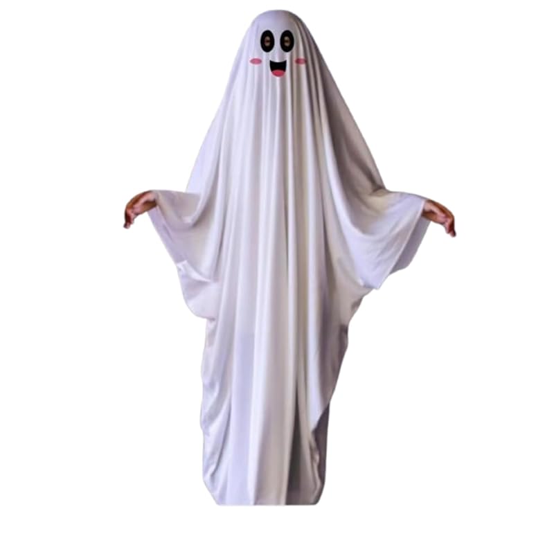 

halloween cosplay smile ghost cloak (smiling ghost, L)
