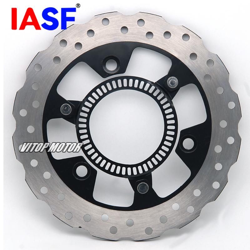 IASF Motorcycle Rear Brake Disc Rotor 220 Dia for Kawasaki Z300 EX300 Ninja ABS KLE 300 Versys-X Ninja 125 400 ABS 250 SL Disks