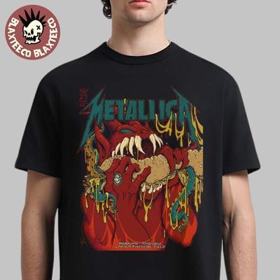 Metallica  72 Seasons Tour 2025 Philadelphia Pop Up Poster S–4XL Unisex T-Shirt