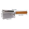Stainless Steel Shovel with Wood Handle for Beekeepers Hives Cleaner Beekeeping Equipment Bees Farming Accessories