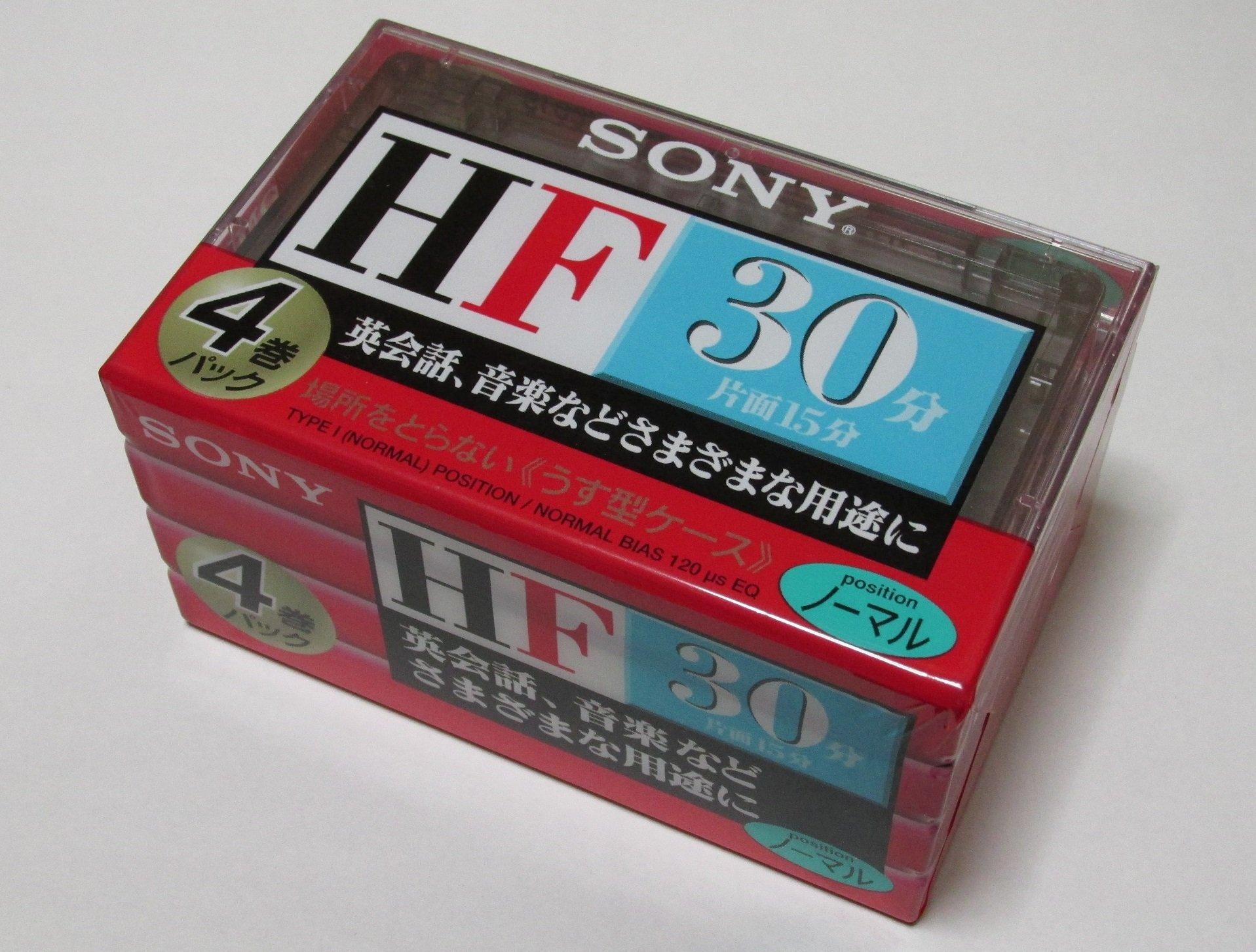 

SONY audio tape 4C-30HFA