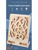 Pirate Themed Wooden Marble Game: Promoting Hand-Eye Coordination and Balance for Children’s Educational Play