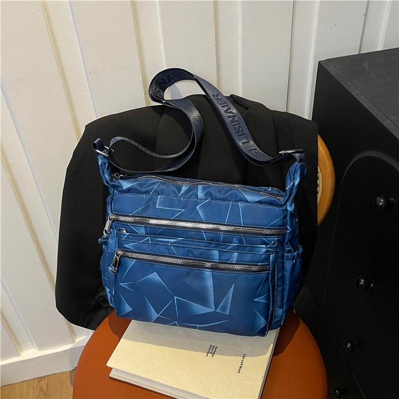 Fashion Oxford cloth shoulder messenger bag women's new large-capacity versatile casual lightweight mother bag