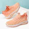 Women's shoes new mesh sneakers comfortable and breathable shoes women's soft-soled shock-absorbing running shoes simple single shoes