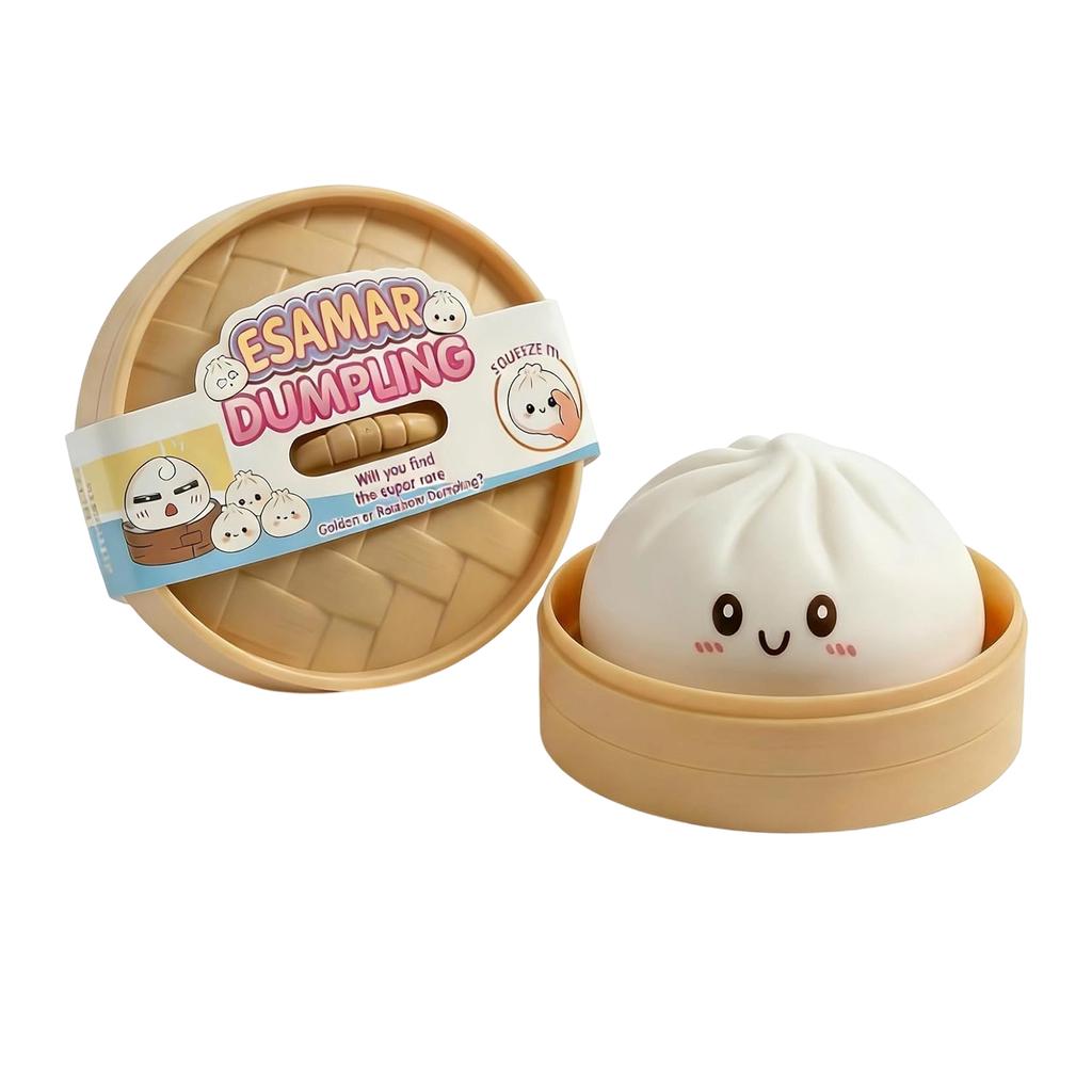 Extra Large Squeezable Steamed Bun Toy - Realistic Steamed Bun