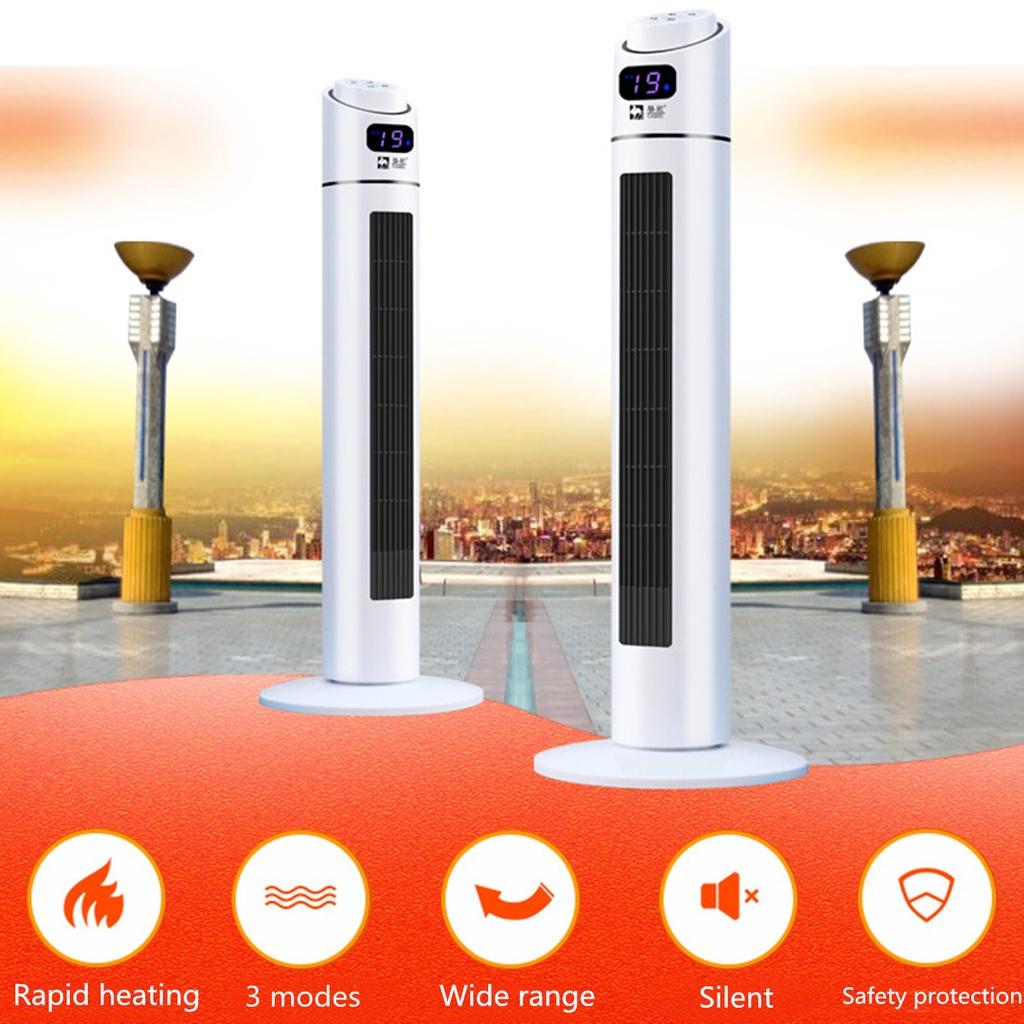 Digital Tower Heater Oscillating Space Heater Timer with Remote Control 2000W 220V