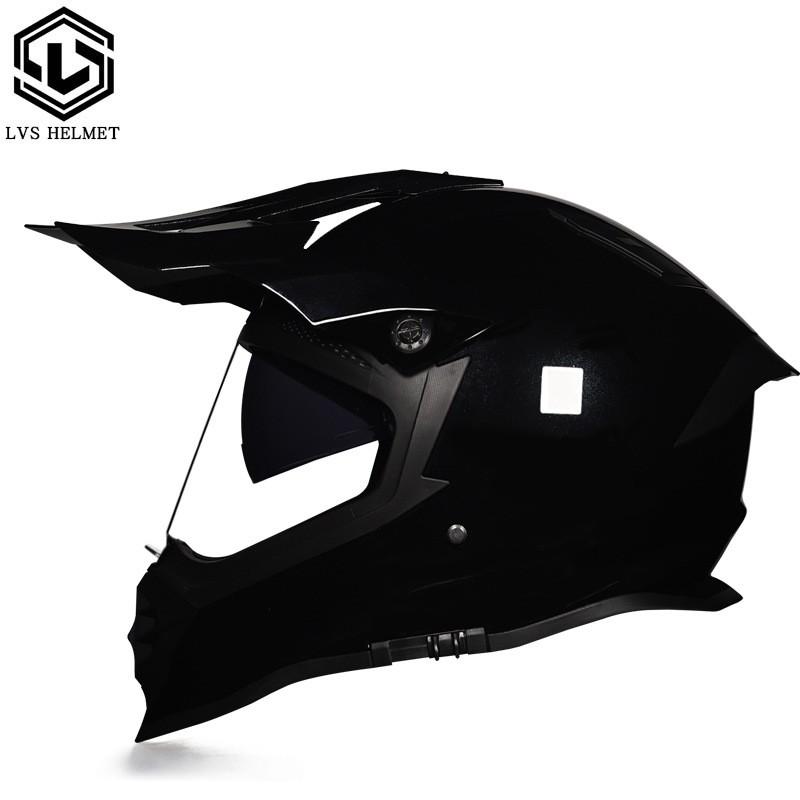 Full Face Motorcycle Helmet With Dual Visors Off-Road Rally Highway Riding Unisex All-Season ABS S M L XL
