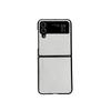 Leather Solid Color Mobile Phone Case for Samsung Zflip6 Clamshell Folding Screen Findn2Flip Hard Shell Xflip