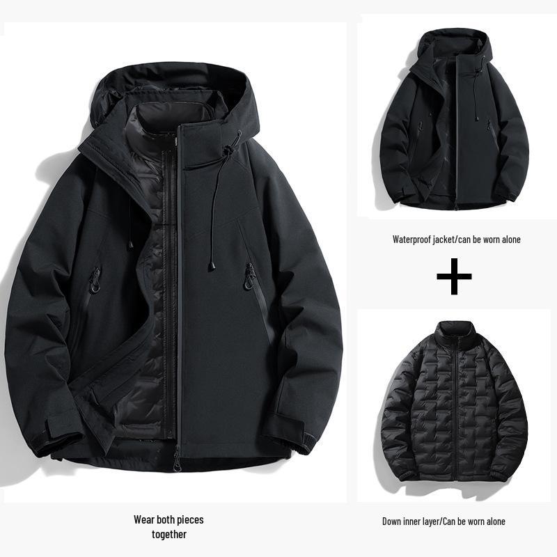 Bird's Unisex 3-in-1 Windproof & Water-Resistant Ski Jacket