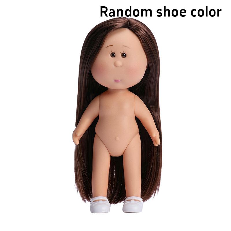 14cm Mini Potato Doll 5 Movable Joints Diy Vinyl Cute Dolls Toys Naked Baby Small Potato Doll Diy Dressing Doll Home Decoration