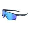 Breed Vega Polarized Mens Sunglasses Black Blue