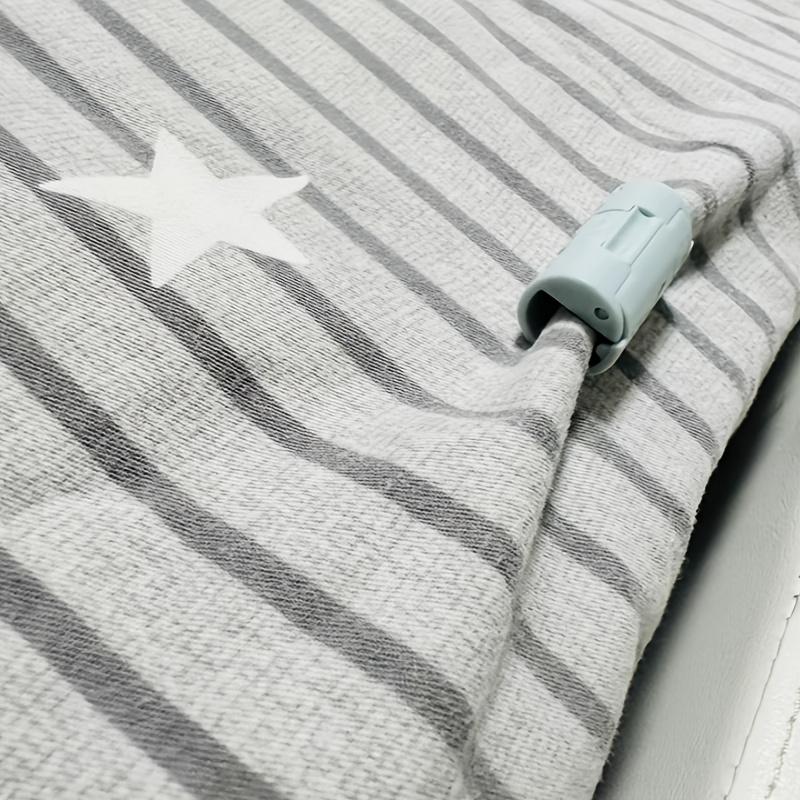 6pcs Bed Sheet Fasteners, Anti-Slip Clips And Corner Holders for Home Use, No Needle Bed Cover Clamps for Quilts And Sheet