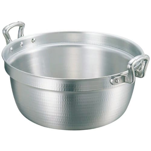 Nakao Aluminum Manufacturing Aluminum King Hammered Cooking Pot (with Measuring Scale) 33cm