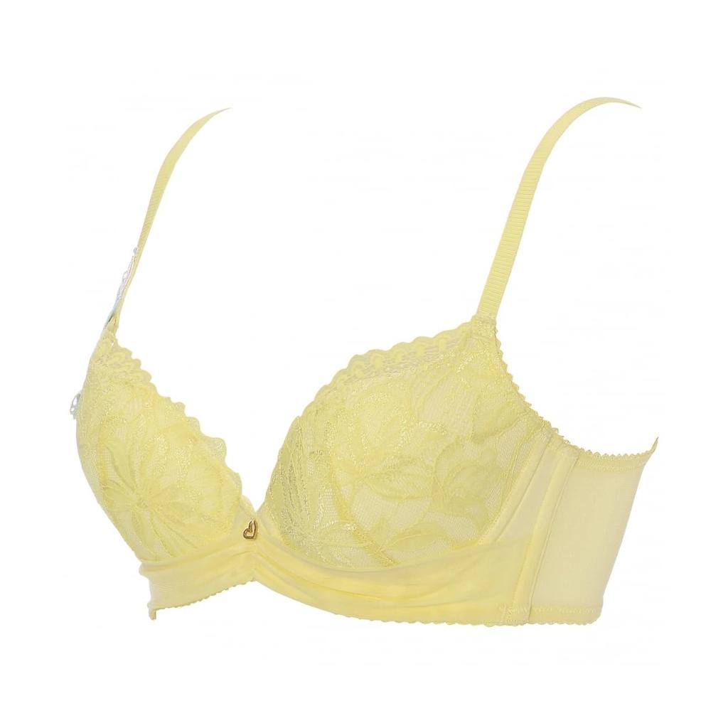AMOSTYLE BY Triumph Curvy Slim Blooming M002 Size C65 Bra, Flower, (Orange),