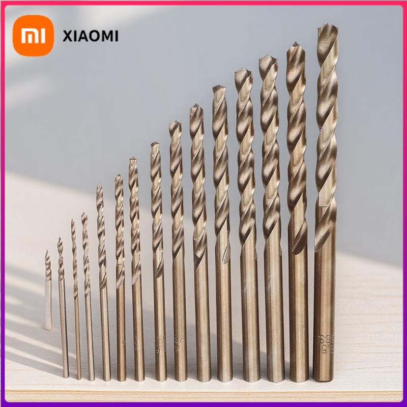 Xiaomi 13PCS HSS-CO M35 Cobalt Twist Drill Bits Set for Stainless Steel Copper Aluminum Zinc Alloy Tools