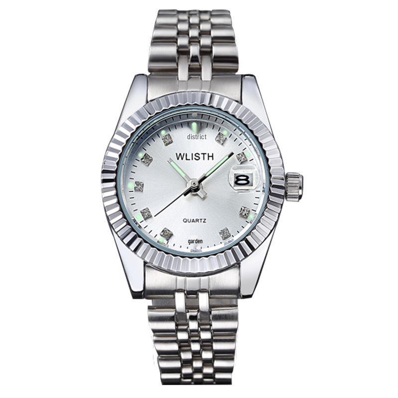 Wolis Waterproof Quartz Couple Watches - Elegant Men's and Ladies' Wristwatches