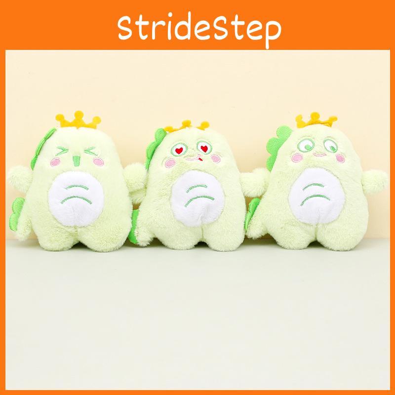 Niedlicher Dinosaurier-Plüsch-Schlüsselanhänger mit bezauberndem Design