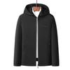 New Spring and Autumn Old Coat Middle-aged Men's Removable Hat Jacket Business Dad Casual Coat