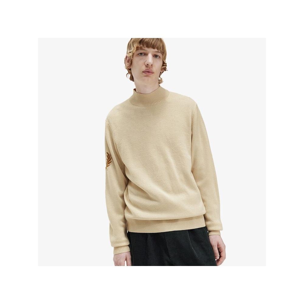 Fred Perry [headquarters Genuine] Fred Perry [sharp] Laurel Reese Mock Neck Knit  691  Afpm2336517 691 qzgAfpm2336517 691