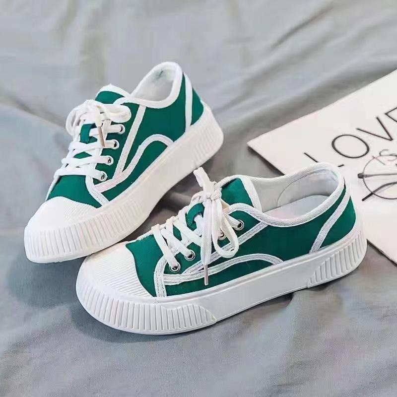 Canvas shoes women's new spring versatile students high value campus spring and autumn casual board shoes