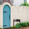 Metal Address Sign Personalized Garden Marker House Number Plate Lawn Yard Decor