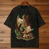Tigrex and Kulu-ya-ku T-Shirt Loose T-Shirts Short Sleeve Streetwear Tops Summer Casual Breathable Big Size Top Tees
