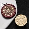Brass Sealing Head Vintage European Magic Themed Wax Seal Stamp Head, Solid Exquisite Relief Engraved for Journal Envelope Wedding Invitation