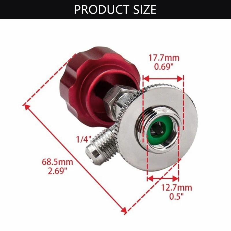 Puncture Can Tap Can Tap Kit for R134A Bottle Opener Air Conditioner Dispensing Tap
