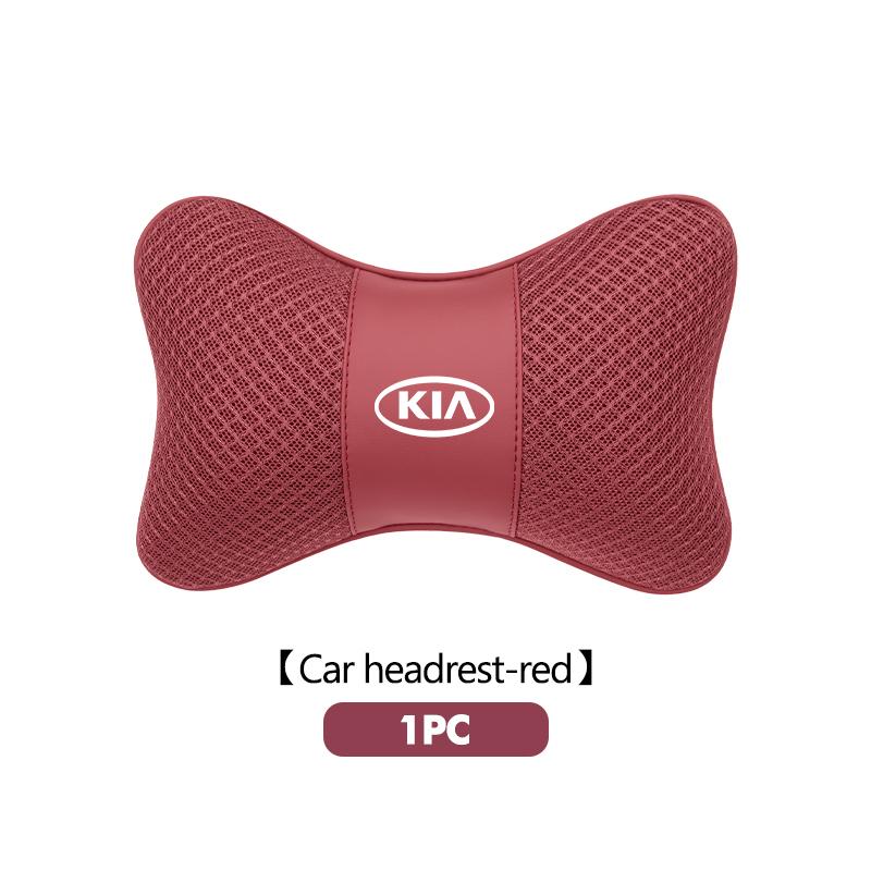 LHSR1 Car Seat Neck Headrest Lumbar Pillow Support Memory Foam Cushion For KIA Cerato Proceed Venga Stonic Picanto Sorento Stinger