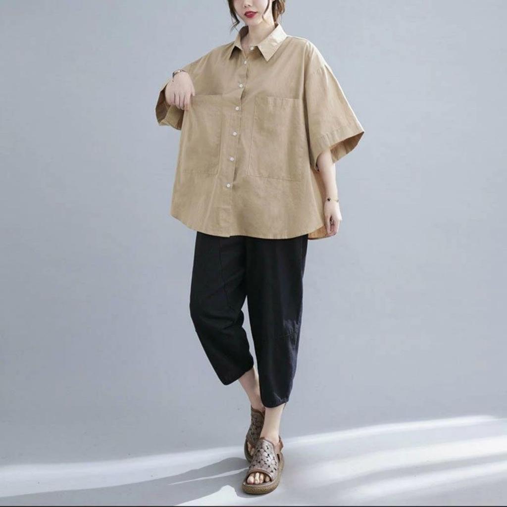 This White Tunic Is Perfect for Its Long Length Provides Coverage While Offering a Relaxed The Sleeve Long Shirt Is an Oversized Shirt Suitable for