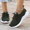 Shoes women's 2025 foreign trade new fly-woven women's shoes lightweight casual running shoes breathable soft-soled cloth shoes