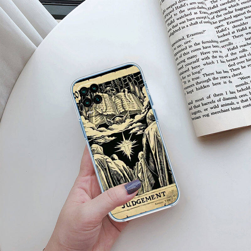MH7 Witch Divination Tarot Phone Case for Motorola Edge 20 30 S30 40 50 Fusion Lite Plus Pro Neo Ultra One Power Action Macro Hyper Vision Zoom