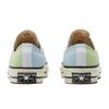 Converse 1970s tri-panel chuck wave contrast low-top canvas shoes unisex blue-green