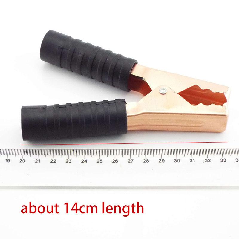 200A 14cm Car Alligator Battery Clamps Big Crocodile Clip Alligator Clips Connector Plug Power Car Accumulator Clip