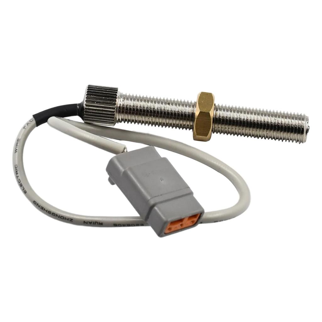 RV Magnetic Speed Pick-Up Crank Sensor 0D2244M Compatible with Generac Liquid Cooled Generators Magnetic Speed Sensor 3/8-24 Male 0D2244M Crankshaft