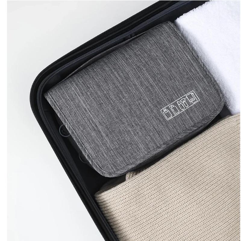 Oxford Fabric Men Business Portable Storage Bag Toiletries Organizer Women Cosmetic Bag Waterproof Hanging Travel Wash Pouch