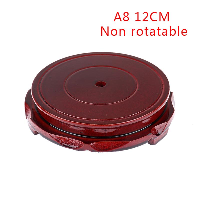 

Настоящая твердая деревянная ваза с резьбой, основание для каменного Будды, цветочный горшок, деревянная ваза с резьбой A8