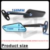 Racing Motorcycle Rearview Mirror for Aprilia RS50 / RS125  / RS660 / RS457 / RSV4 Has Anti-glare Function CNC Aluminum Alloy