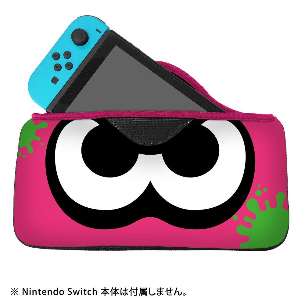 SCHNELLTASCHEN-KOLLEKTION für Nintendo Switch Neongelb (Zug 2) Tintenfisch
