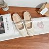 Grape mother summer new empty woven single shoes women 2025 French light luxury single shoes women wear high-end women's shoes