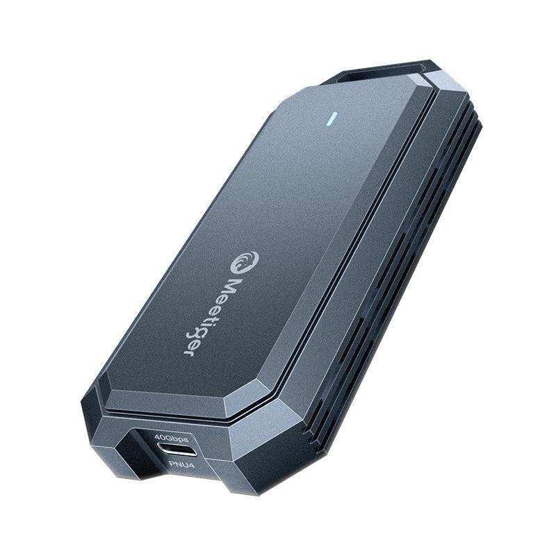 Mihu USB4 40Gbps M.2 NVMe SSD Gehäuse, Thunderbolt 4/3 Kompatible Mobile Box