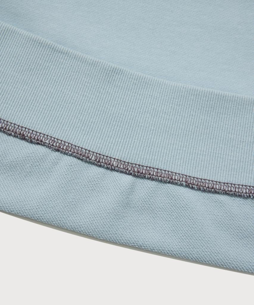 COVERNAT Small Logo Sweatshirt Light Blue